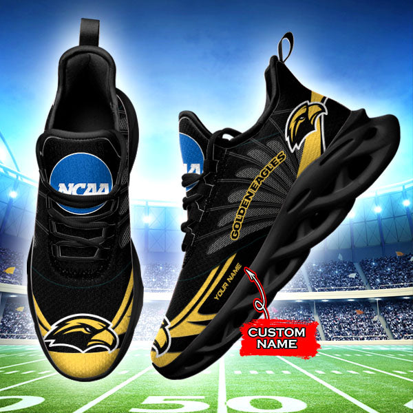 Ideafootwear Southern Miss Golden Eagles NCAA Max Soul Shoes Sneakers For Men And Women