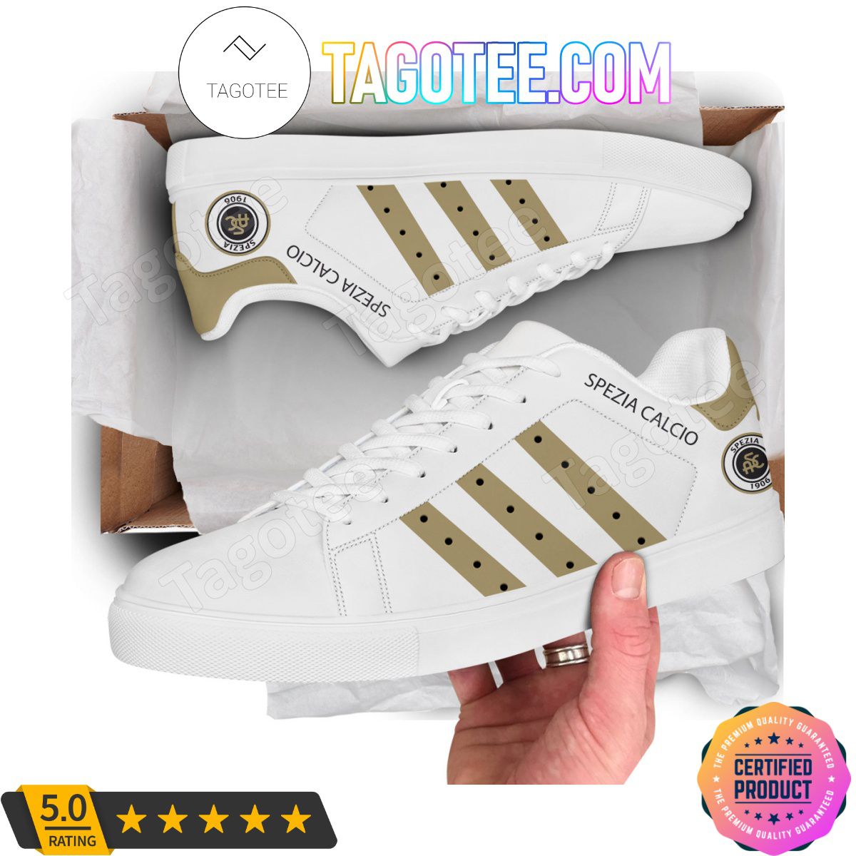 Ideafootwear Spezia Calcio Skate Stan Shoes Sneakes For Men And Women