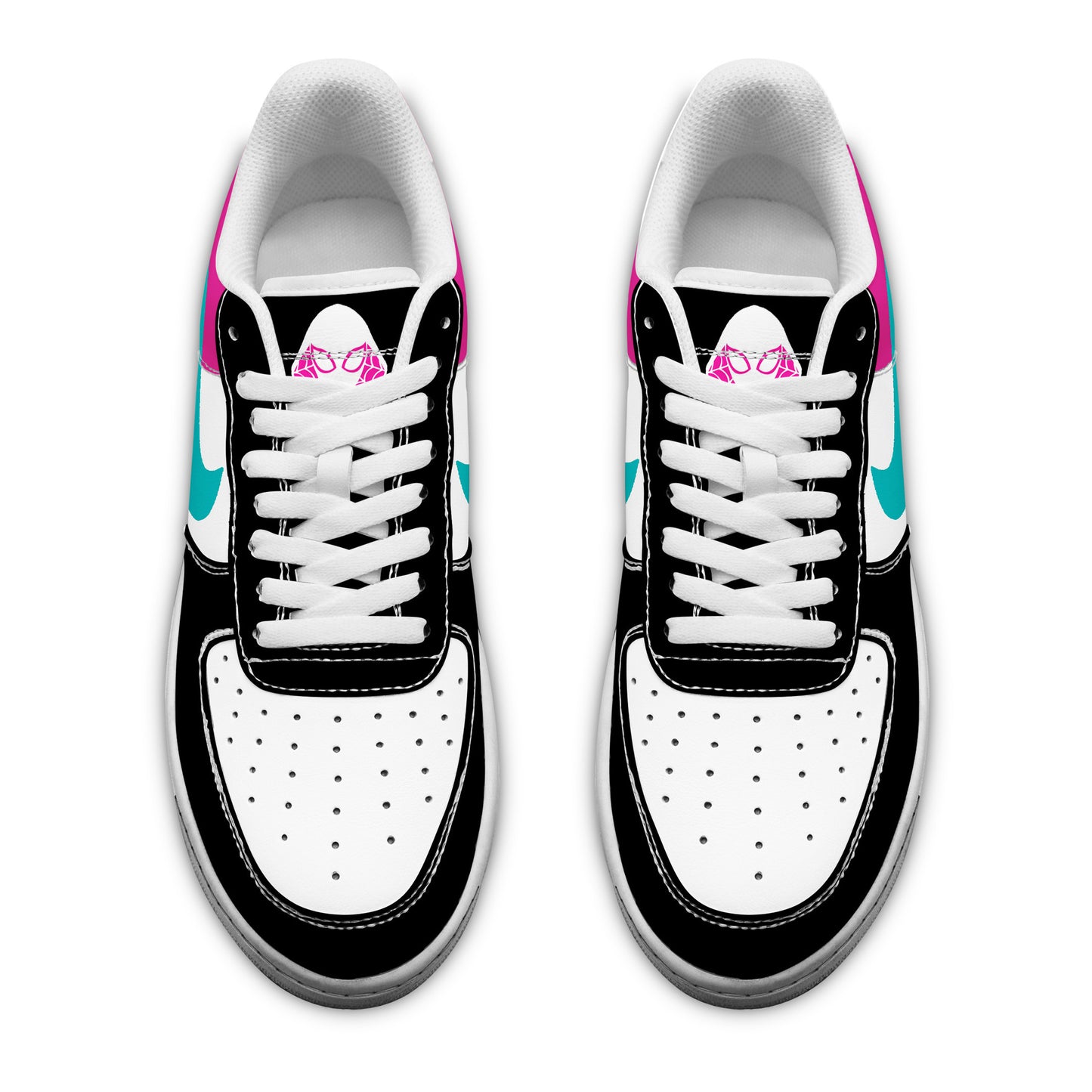 Ideafootwear Spider Gwen Air Low-Top Sneakers Shoes For Men And Women