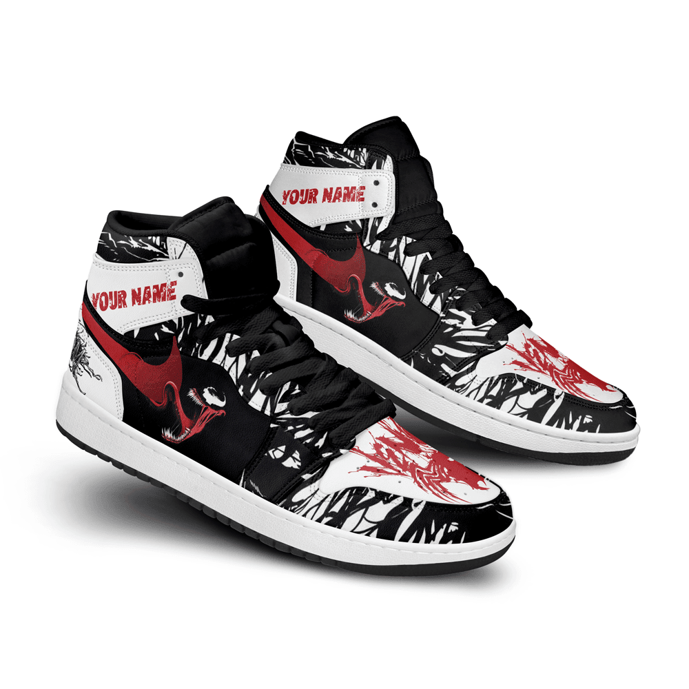 Ideafootwear Spider Man AJ1 High Sneakers Shoes For Men And Women