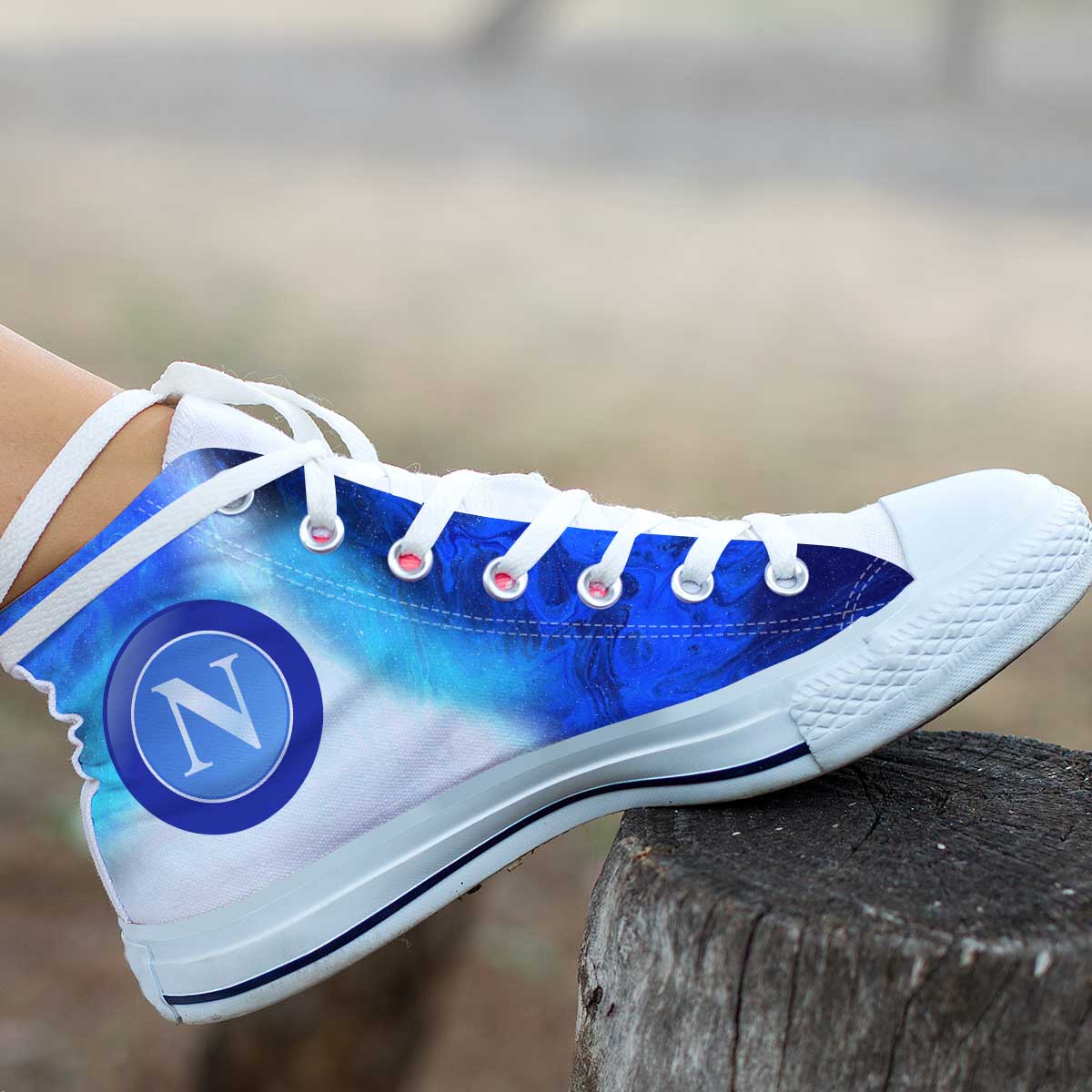 Ideafootwear SSC Napoli High Top Canvas Sneakers Shoes For Men And Women