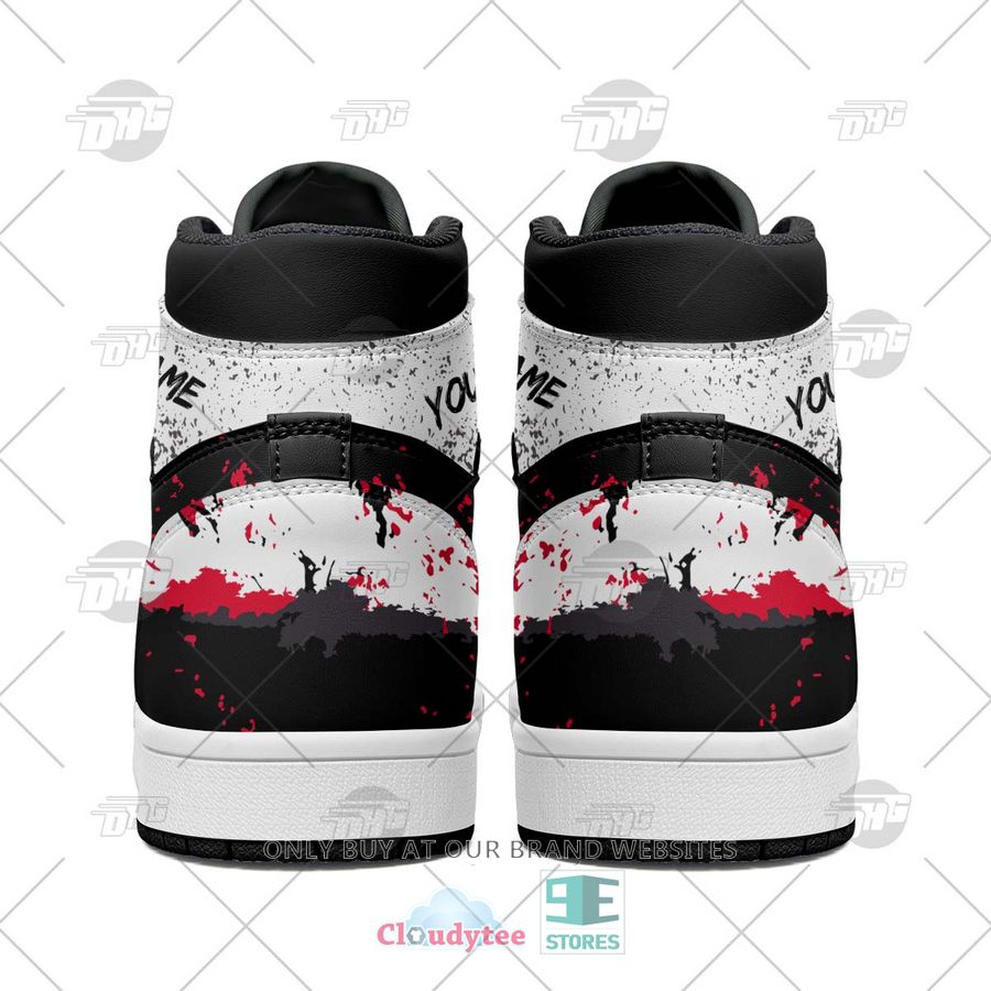 Ideafootwear St Kilda Saints AFL AJ1 High Sneakers Shoes For Men And Women