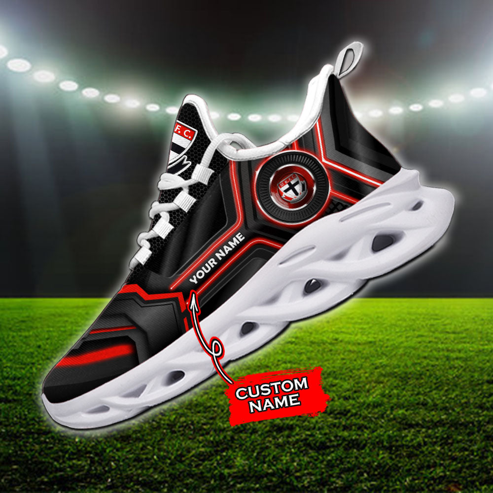 Ideafootwear St Kilda Saints AFL Max Soul Shoes Sneakers For Men And Women