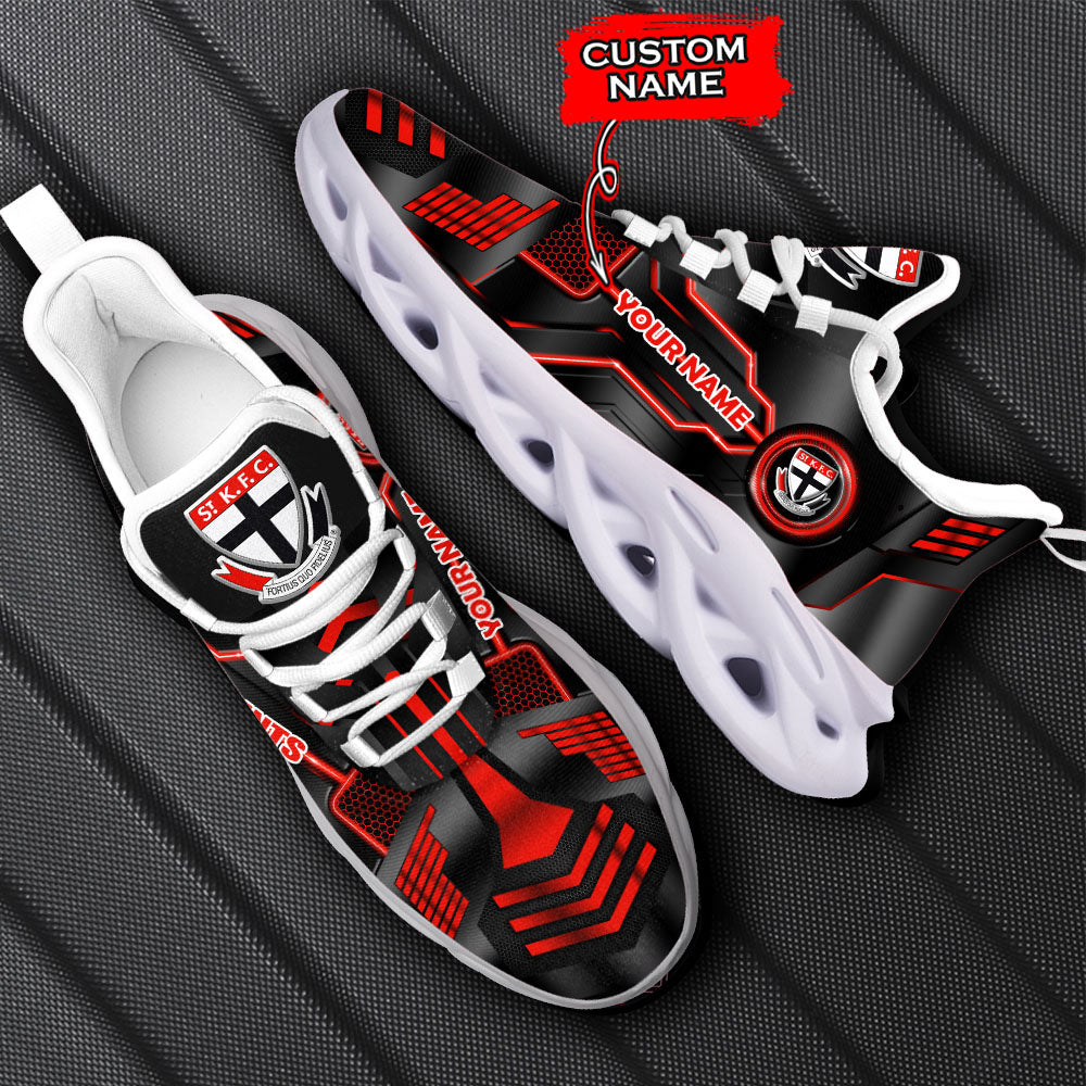 Ideafootwear St Kilda Saints AFL Max Soul Shoes Sneakers For Men And Women