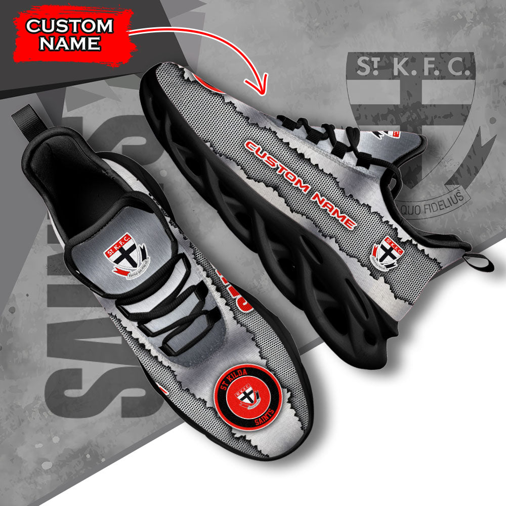 Ideafootwear St Kilda Saints AFL Max Soul Shoes Sneakers For Men And Women