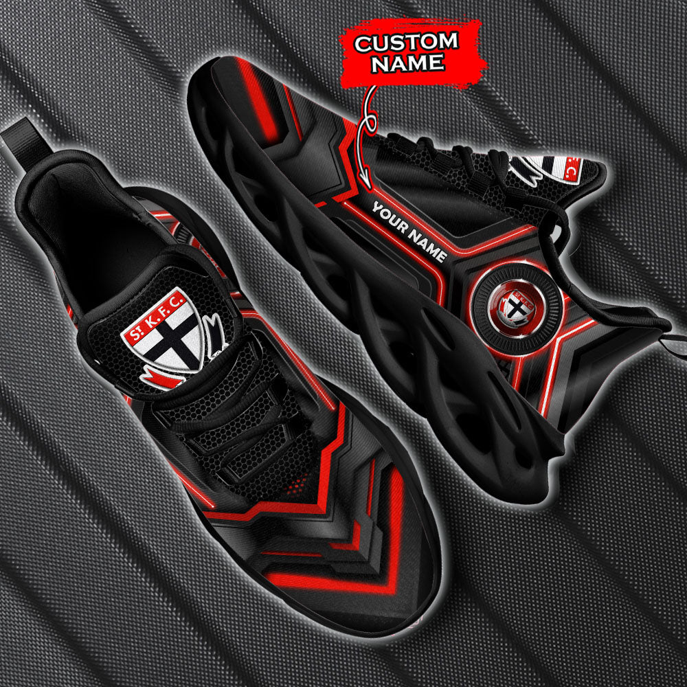 Ideafootwear St Kilda Saints AFL Max Soul Shoes Sneakers For Men And Women