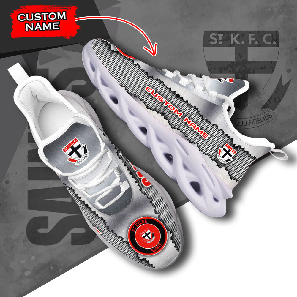 Ideafootwear St Kilda Saints AFL Max Soul Shoes Sneakers For Men And Women