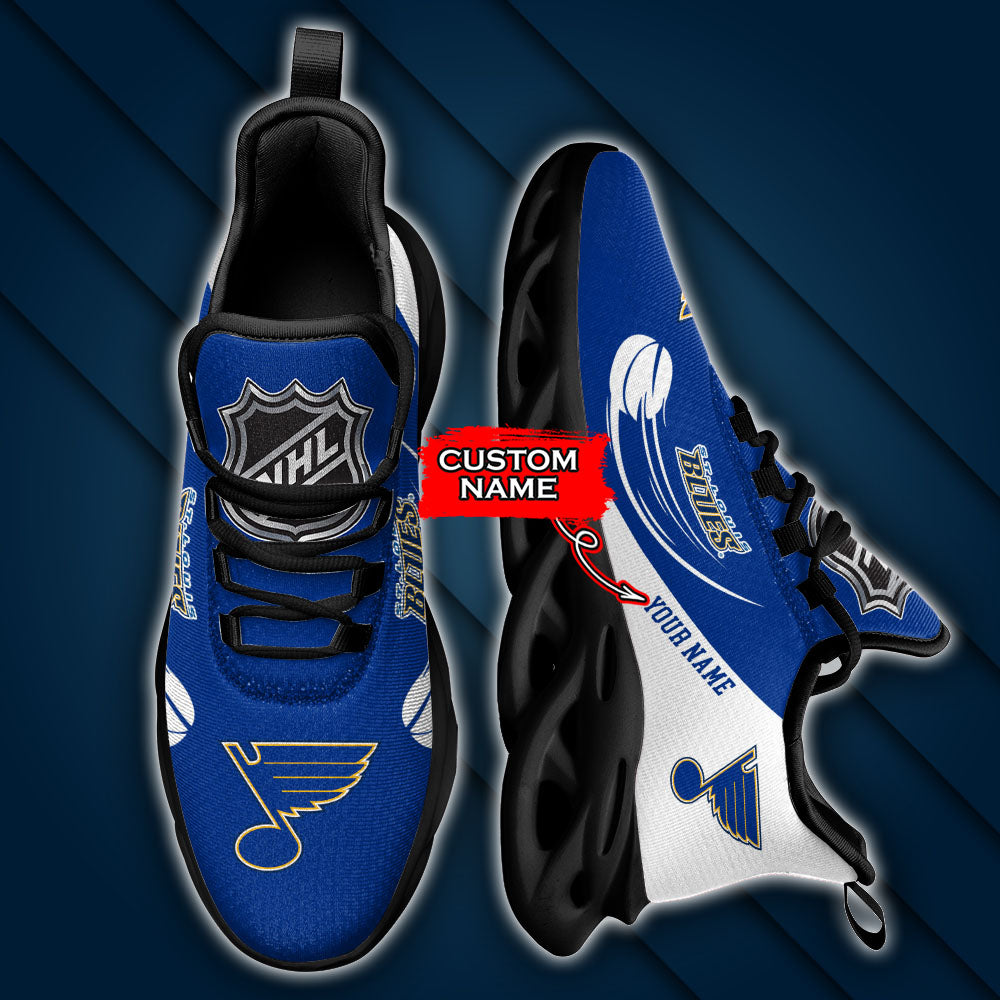 Ideafootwear St Louis Blues NHL Max Soul Shoes Sneakers For Men And Women