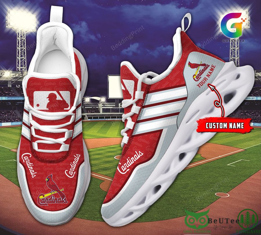 Ideafootwear St Louis Cardinals Max Soul Shoes Sneakers For Men And Women