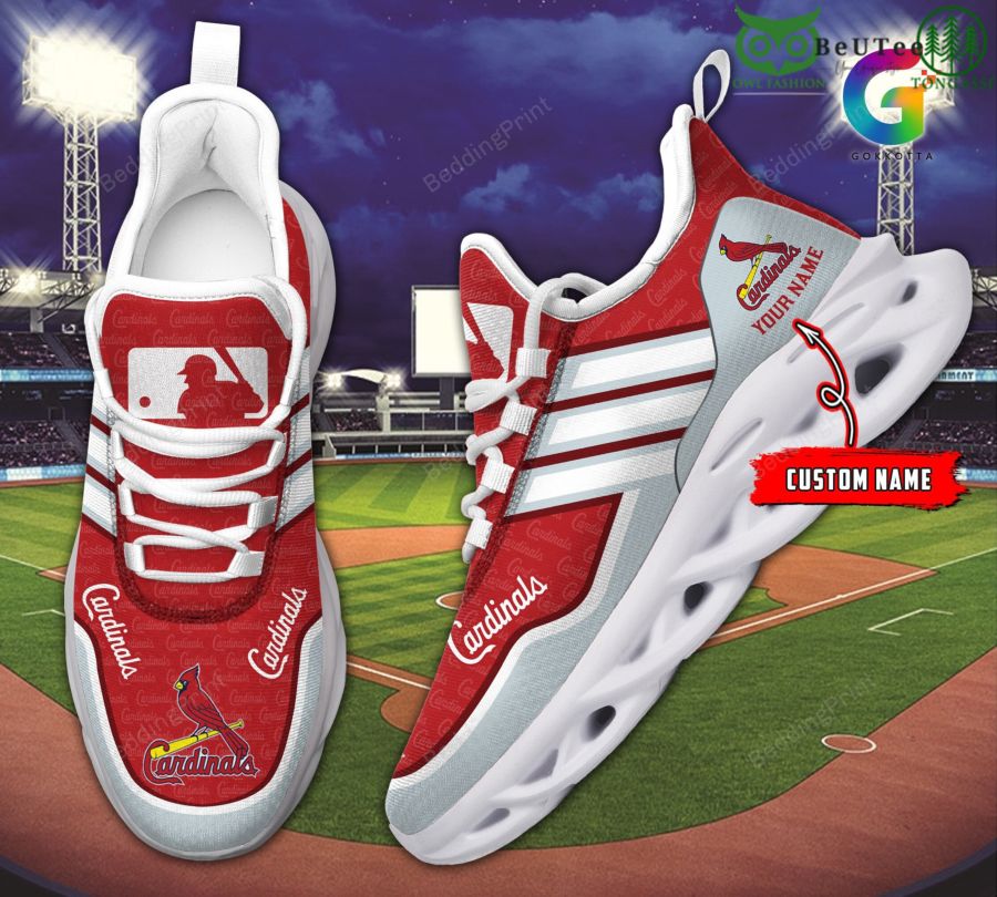 Ideafootwear St Louis Cardinals Max Soul Shoes Sneakers For Men And Women