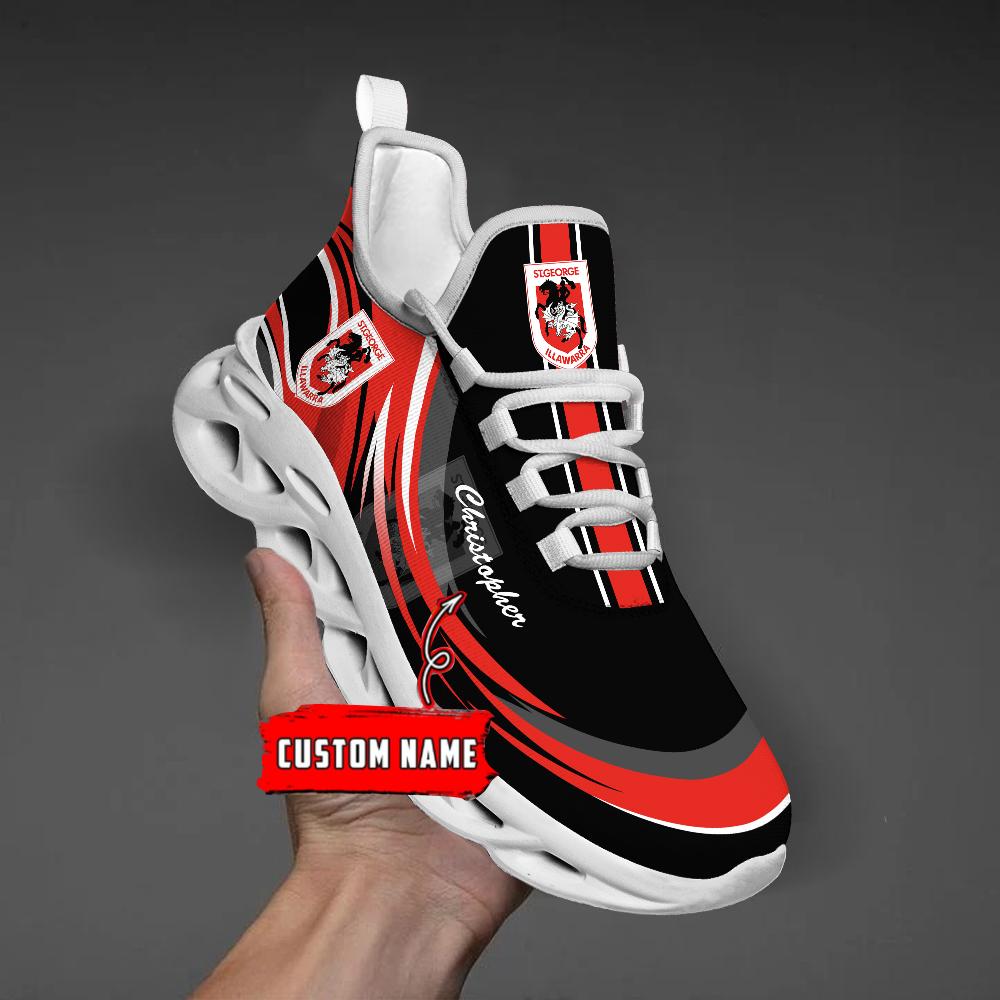 Ideafootwear St. George Illawarra Dragons Max Soul Shoes Sneakers For Men And Women