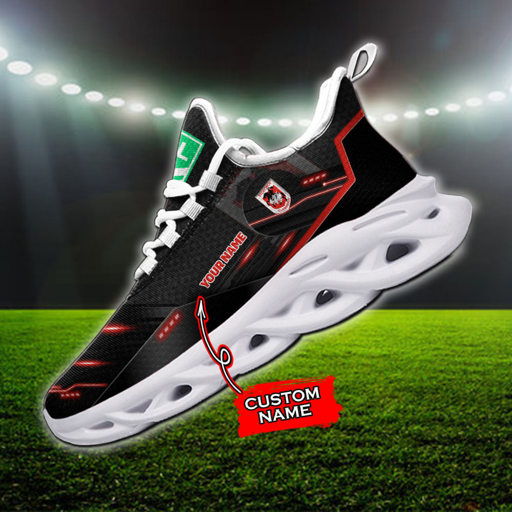 Ideafootwear St. George Illawarra Dragons NRL Max Soul Shoes Sneakers For Men And Women