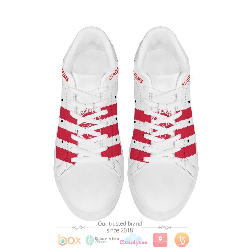 Ideafootwear Stade de Reims Skate Stan Shoes Sneakes For Men And Women