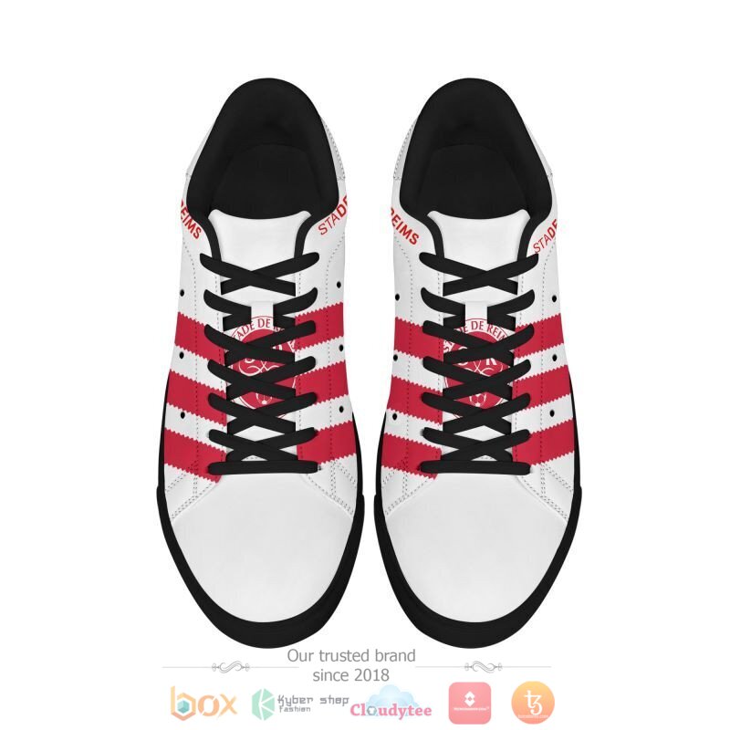 Ideafootwear Stade de Reims Skate Stan Shoes Sneakes For Men And Women