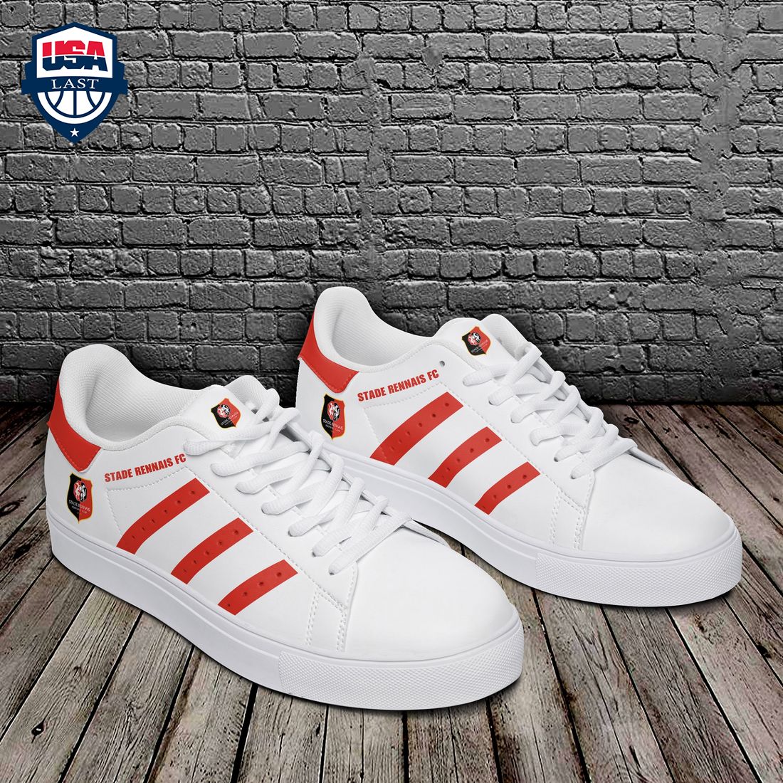 Ideafootwear Stade Rennais FC Skate Stan Shoes Sneakes For Men And Women