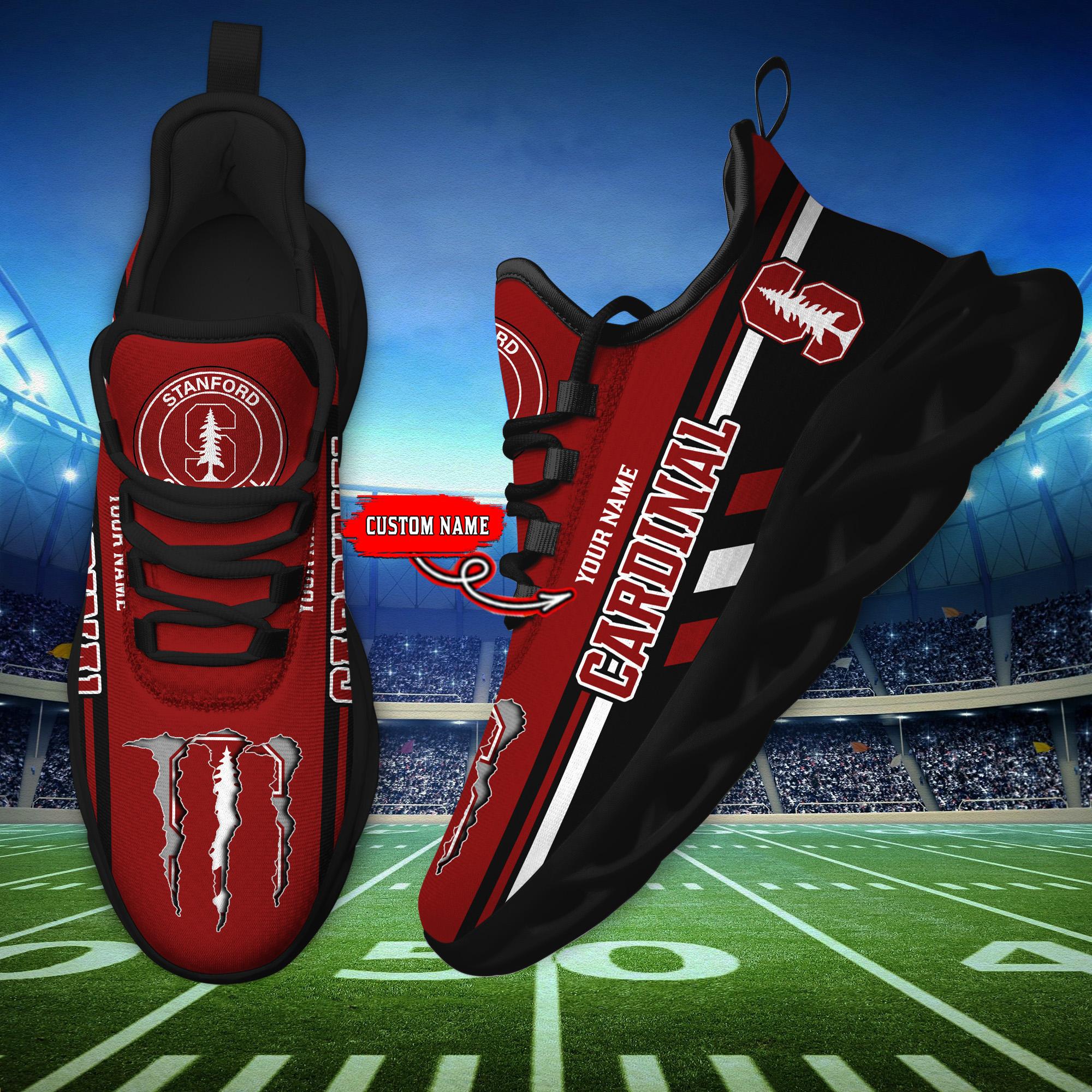 Ideafootwear Stanford Cardinal Max Soul Shoes Sneakers For Men And Women