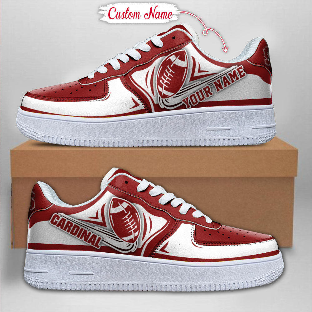 Ideafootwear Stanford Cardinal NCAA Air Low-Top Sneakers Shoes For Men And Women