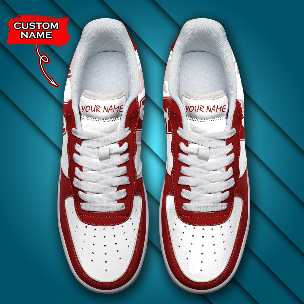 Ideafootwear Stanford Cardinal NCAA Air Low-Top Sneakers Shoes For Men And Women