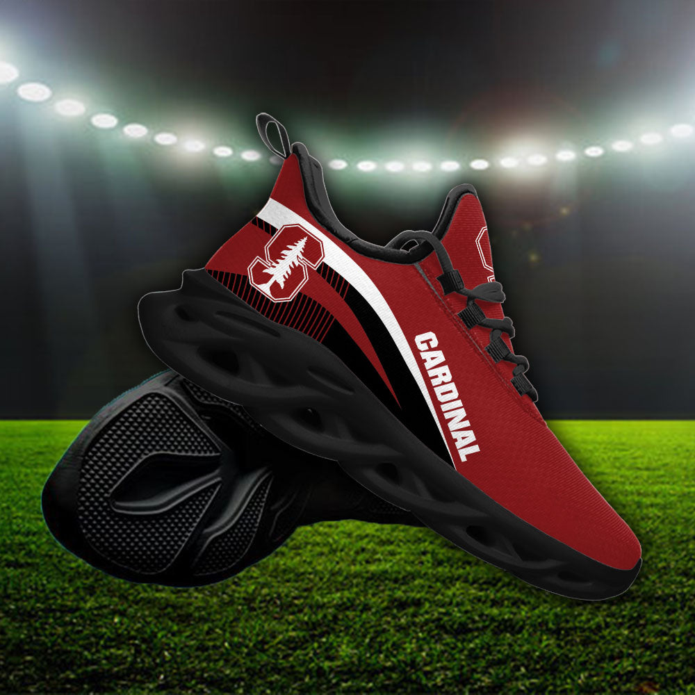 Ideafootwear Stanford Cardinal NCAA Max Soul Shoes Sneakers For Men And Women