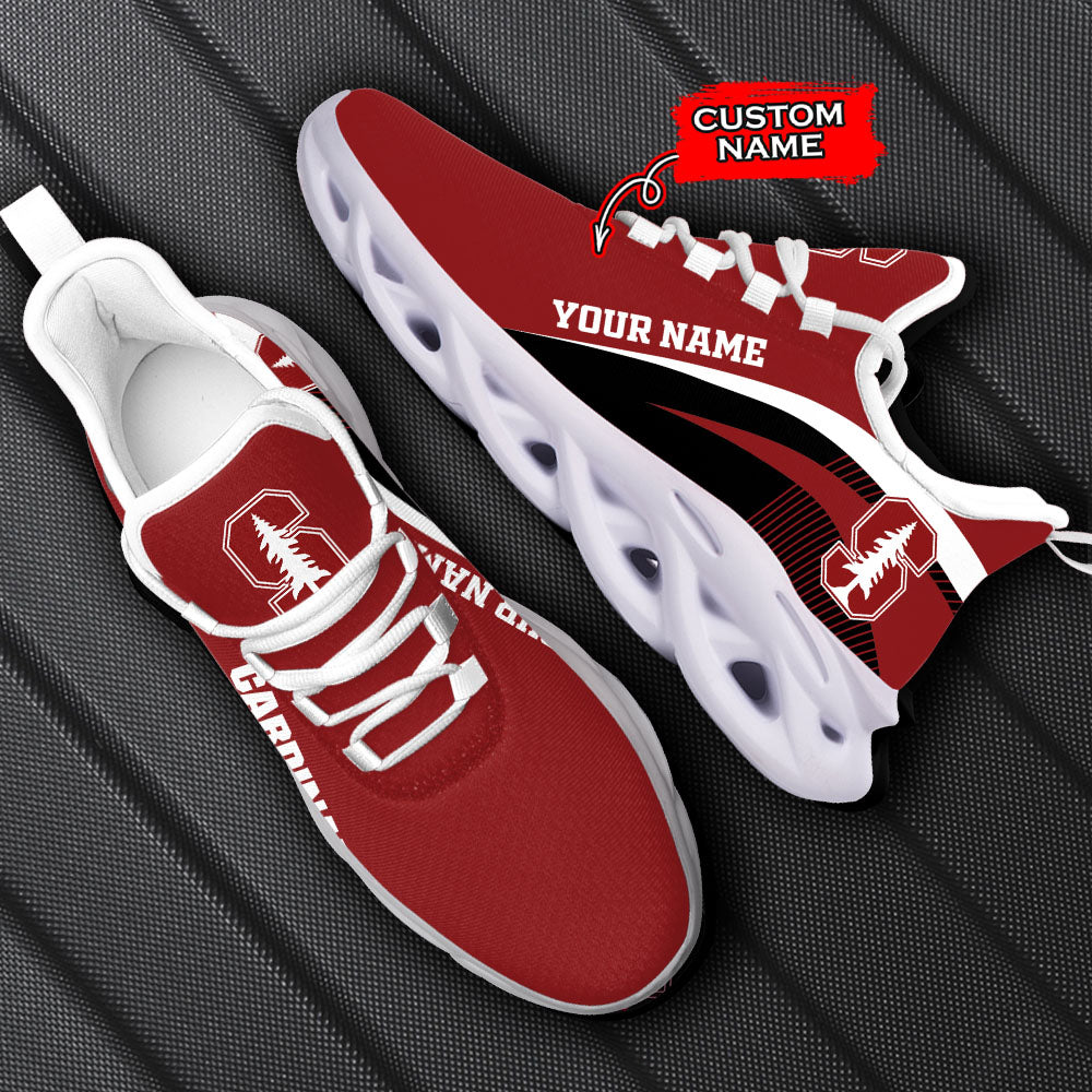 Ideafootwear Stanford Cardinal NCAA Max Soul Shoes Sneakers For Men And Women