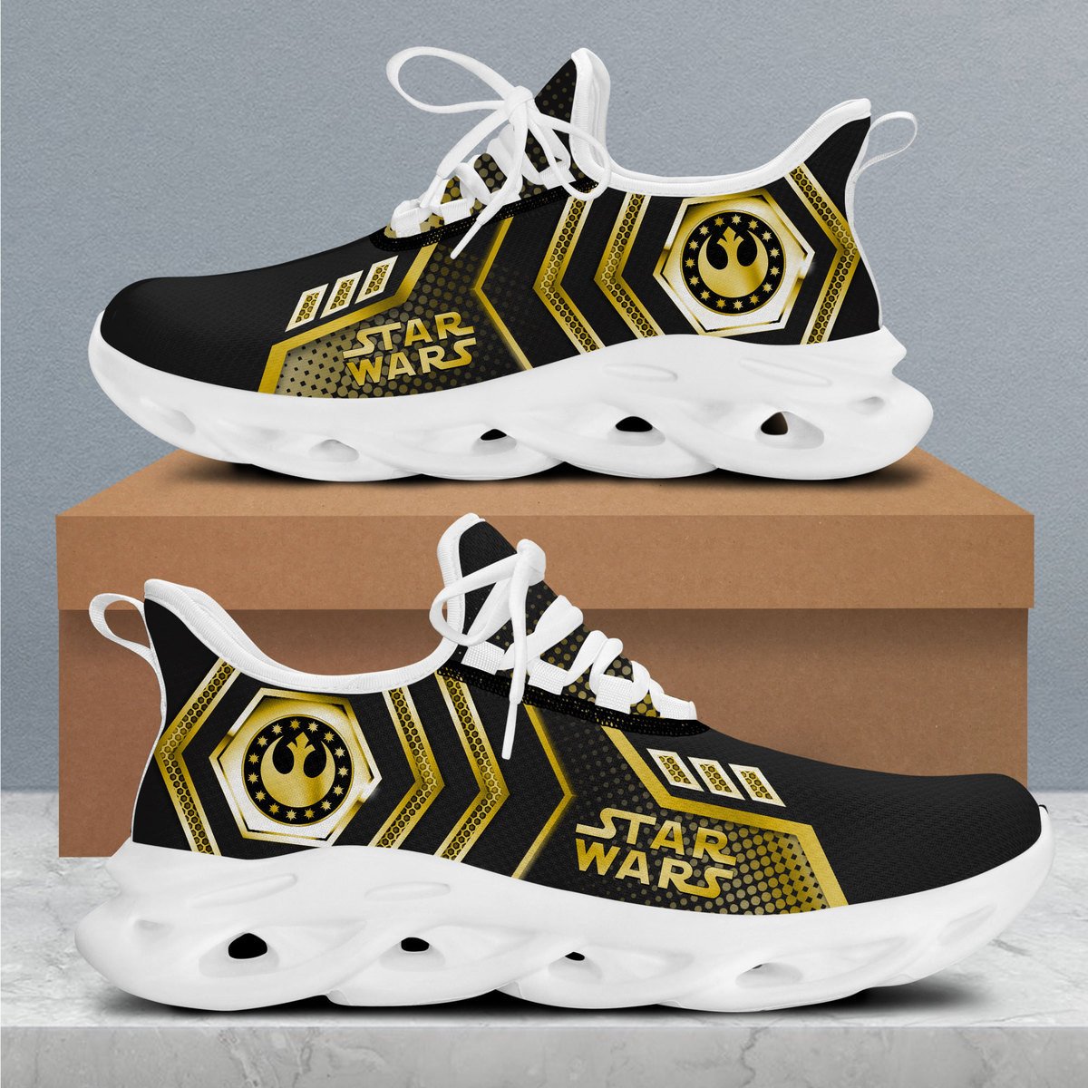 Ideafootwear Star Wars Max Soul Shoes Sneakers For Men And Women