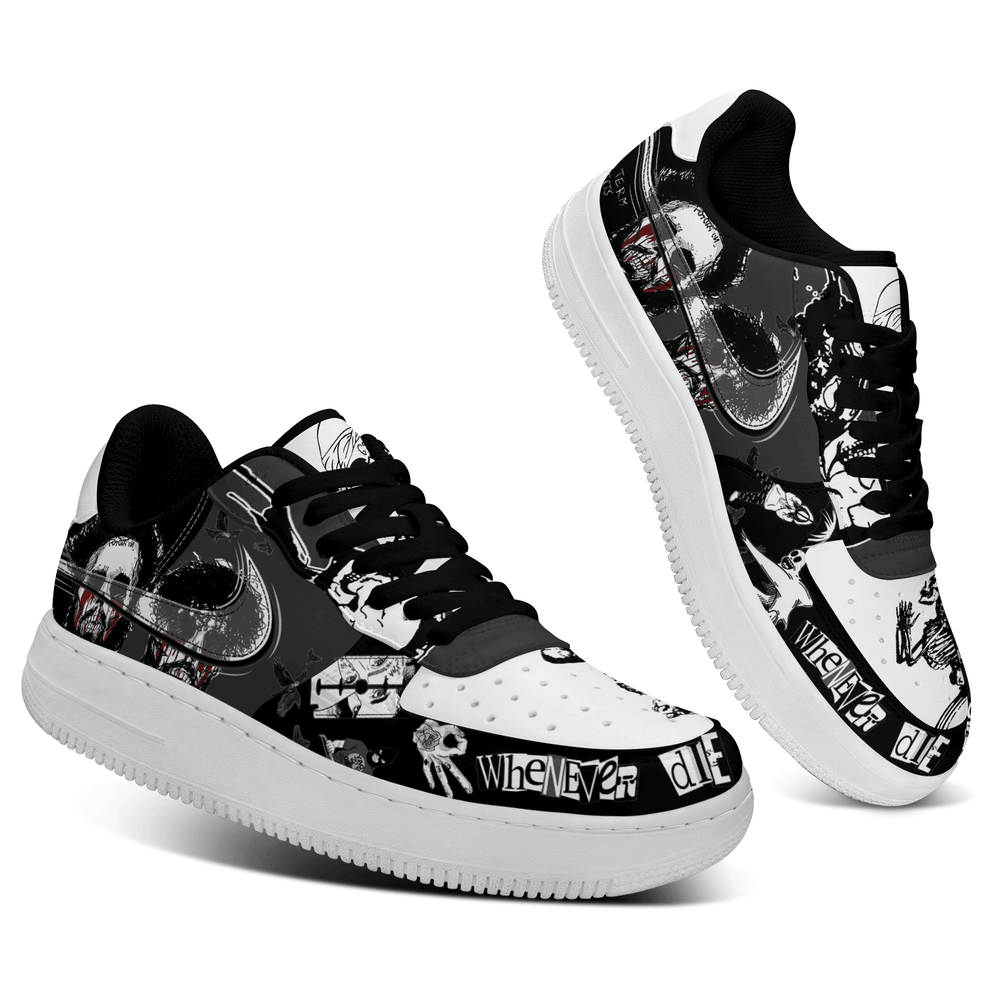 Ideafootwear Suicideboys Air Low-Top Sneakers Shoes For Men And Women