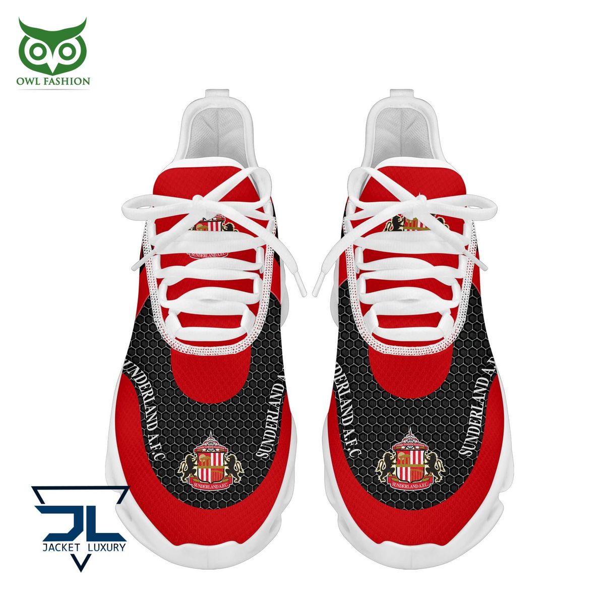 Ideafootwear Sunderland AFC Max Soul Shoes Sneakers For Men And Women