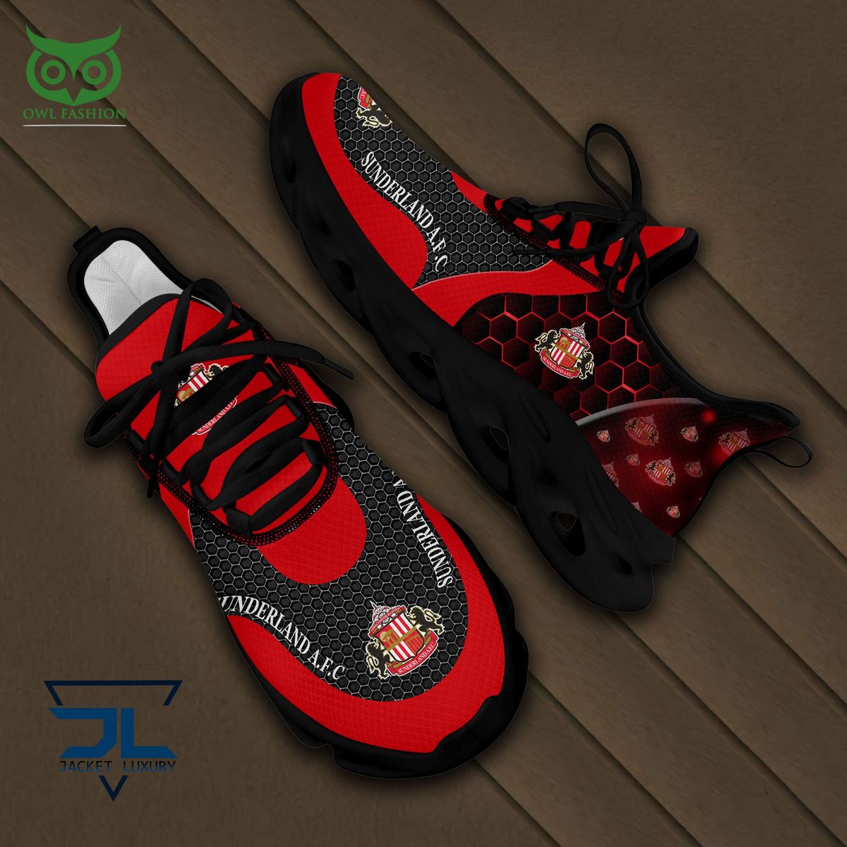 Ideafootwear Sunderland AFC Max Soul Shoes Sneakers For Men And Women