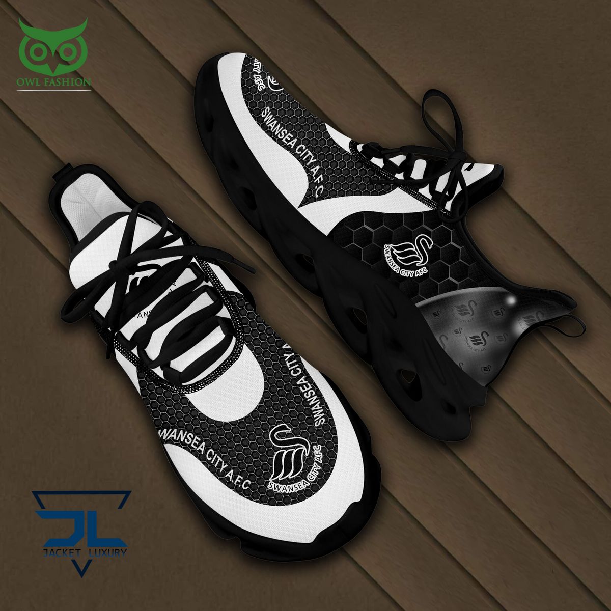 Ideafootwear Swansea City AFC Max Soul Shoes Sneakers For Men And Women