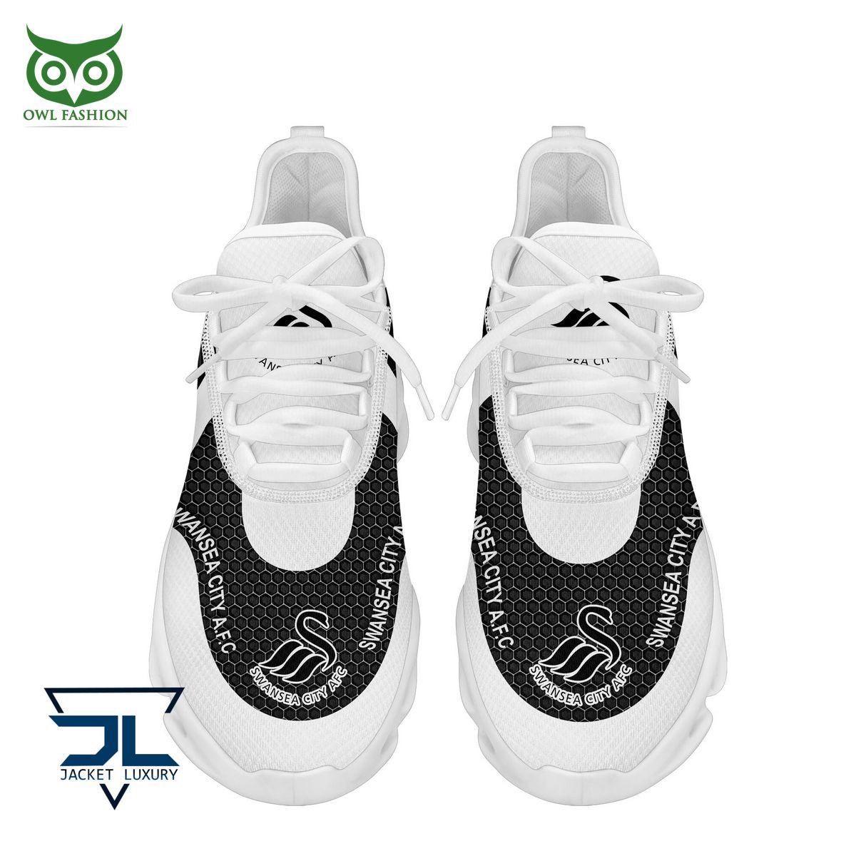 Ideafootwear Swansea City AFC Max Soul Shoes Sneakers For Men And Women