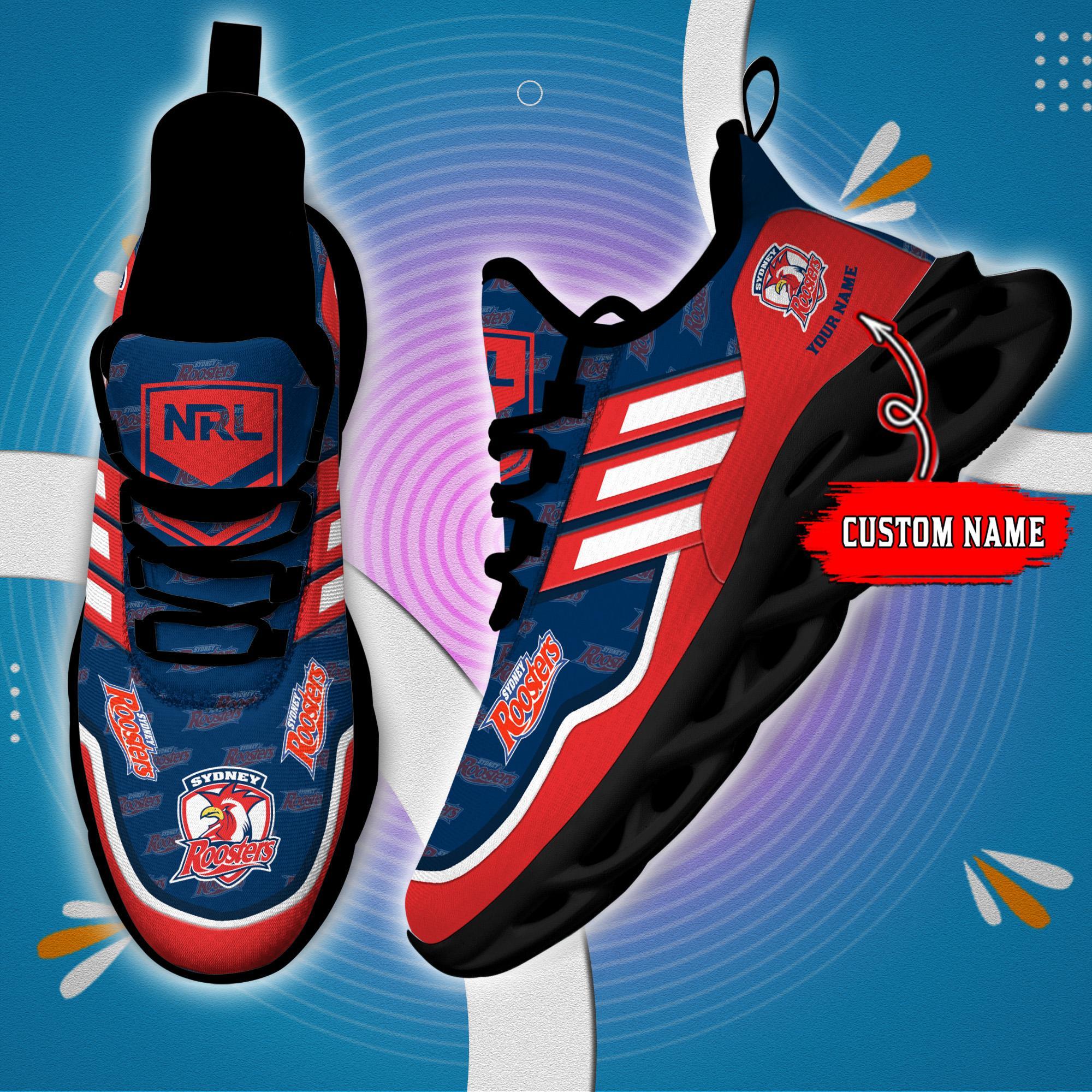 Ideafootwear Sydney Roosters Max Soul Shoes Sneakers For Men And Women