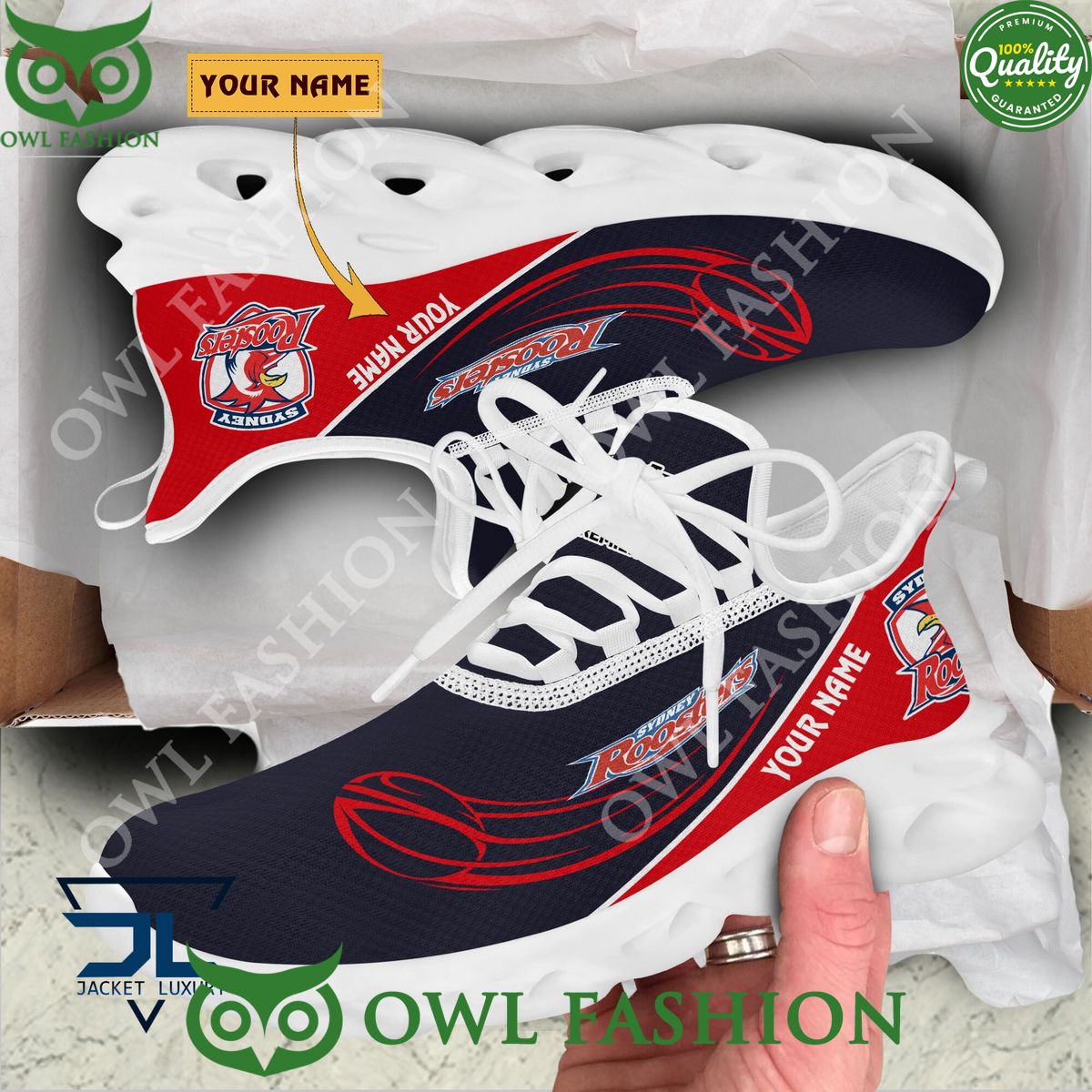 Ideafootwear Sydney Roosters Max Soul Shoes Sneakers For Men And Women