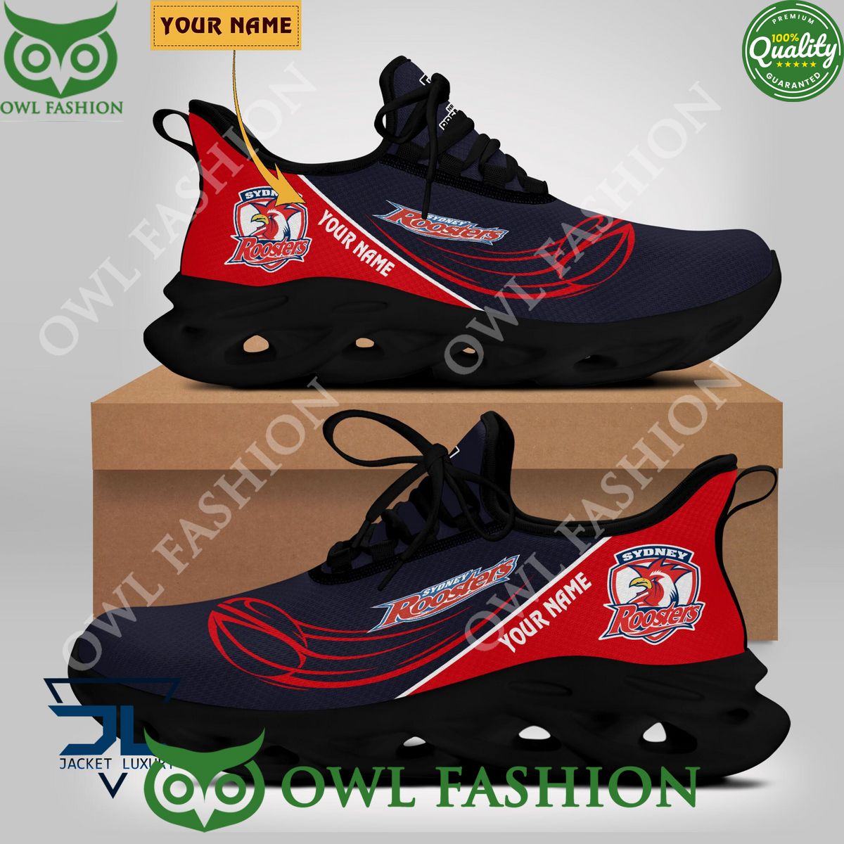 Ideafootwear Sydney Roosters Max Soul Shoes Sneakers For Men And Women