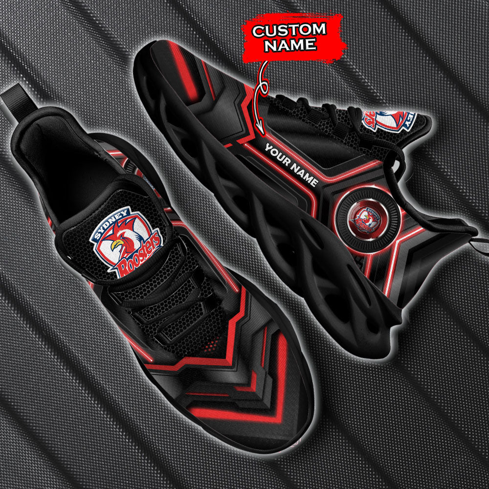 Ideafootwear Sydney Roosters NRL Max Soul Shoes Sneakers For Men And Women