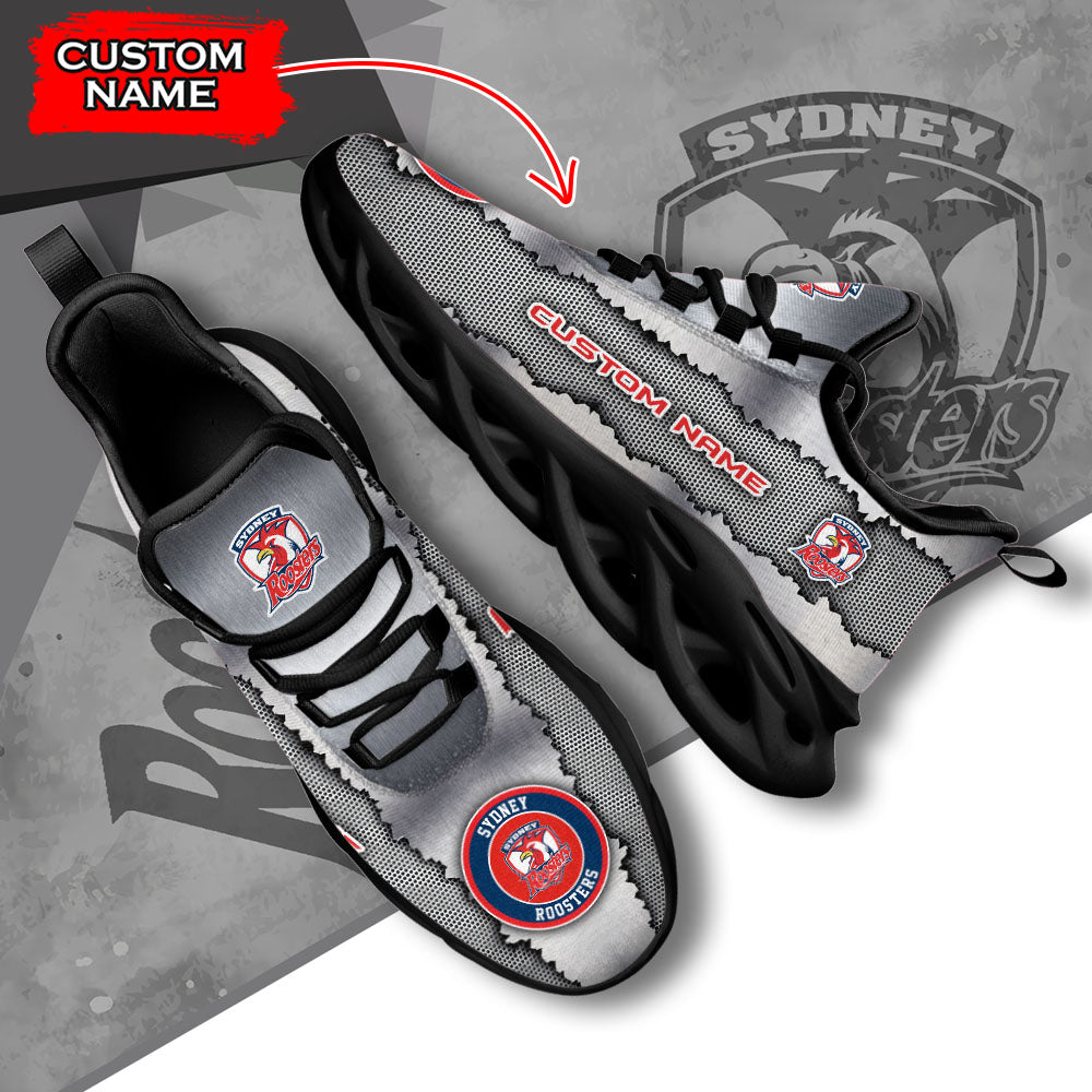 Ideafootwear Sydney Roosters NRL Max Soul Shoes Sneakers For Men And Women