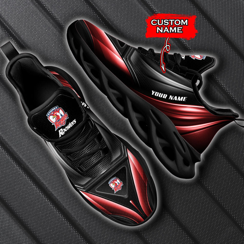 Ideafootwear Sydney Roosters NRL Max Soul Shoes Sneakers For Men And Women