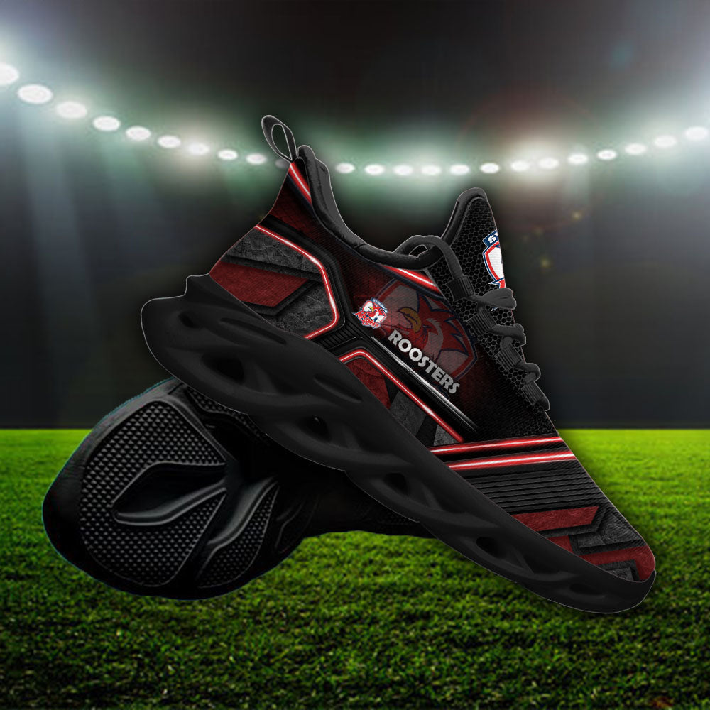 Ideafootwear Sydney Roosters NRL Max Soul Shoes Sneakers For Men And Women