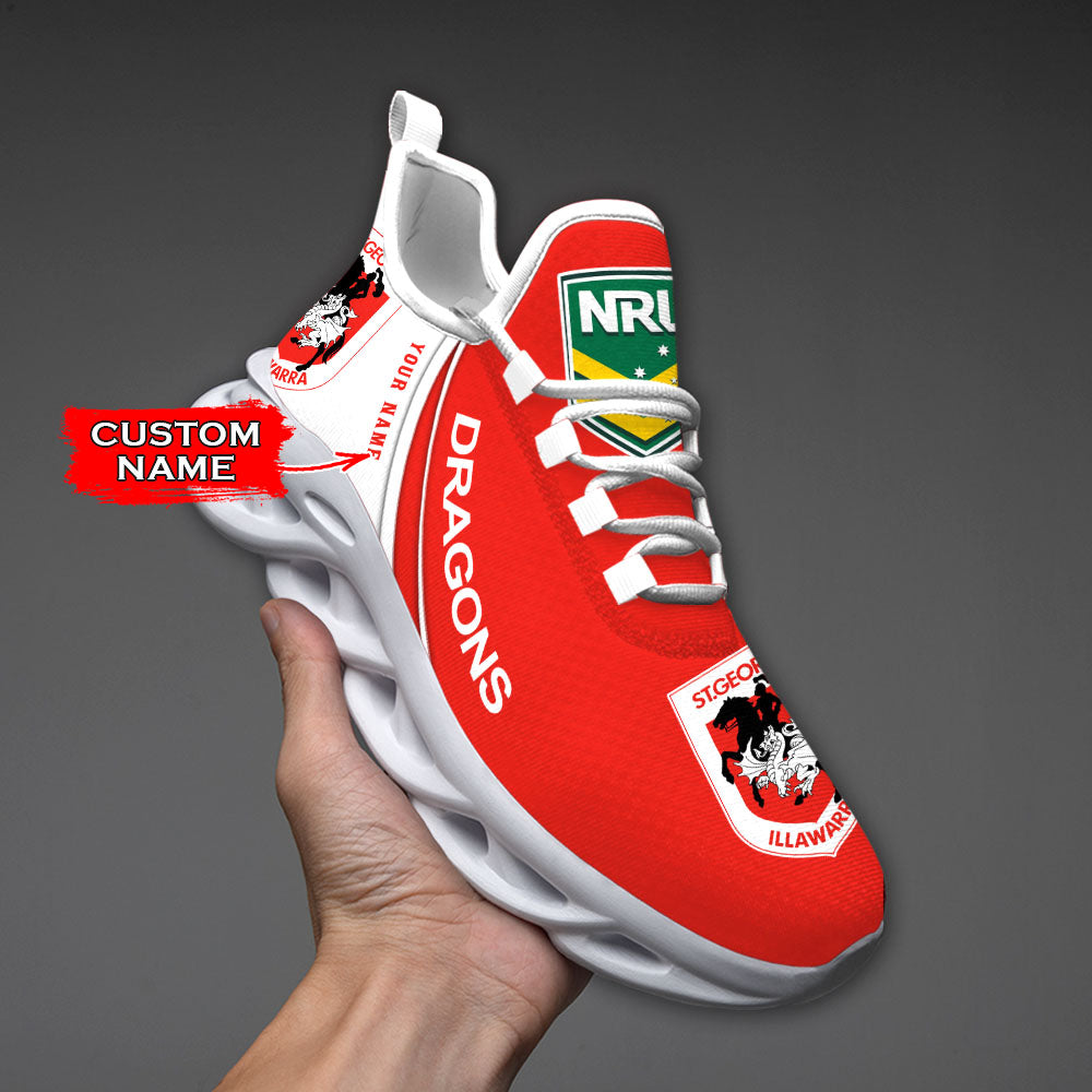 Ideafootwear Sydney Roosters NRL Max Soul Shoes Sneakers For Men And Women