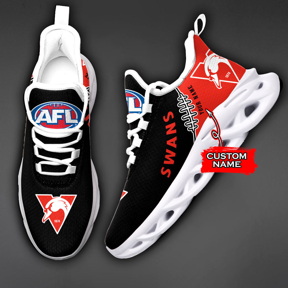Ideafootwear Sydney Swans AFL Max Soul Shoes Sneakers For Men And Women