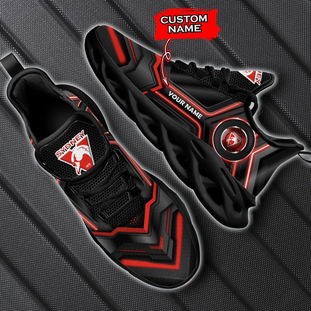 Ideafootwear Sydney Swans AFL Max Soul Shoes Sneakers For Men And Women