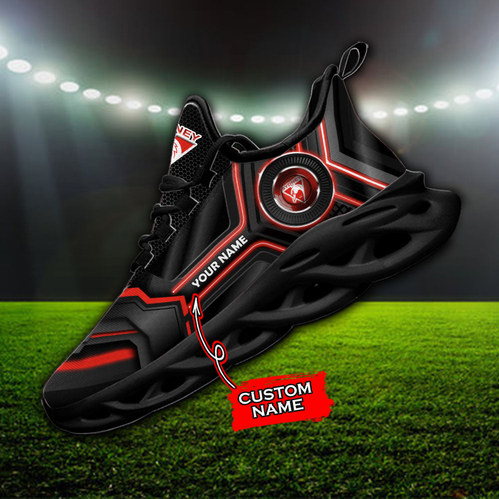 Ideafootwear Sydney Swans AFL Max Soul Shoes Sneakers For Men And Women