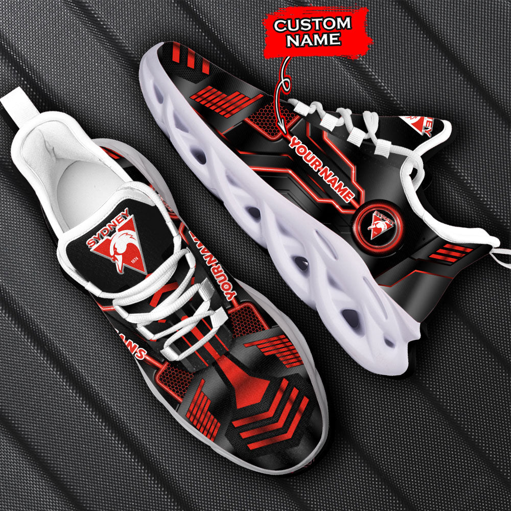 Ideafootwear Sydney Swans AFL Max Soul Shoes Sneakers For Men And Women