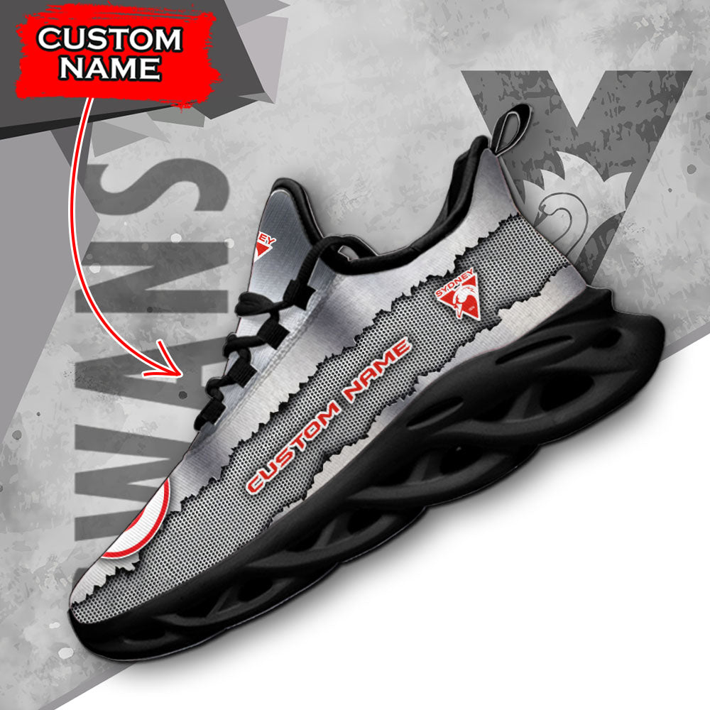 Ideafootwear Sydney Swans AFL Max Soul Shoes Sneakers For Men And Women