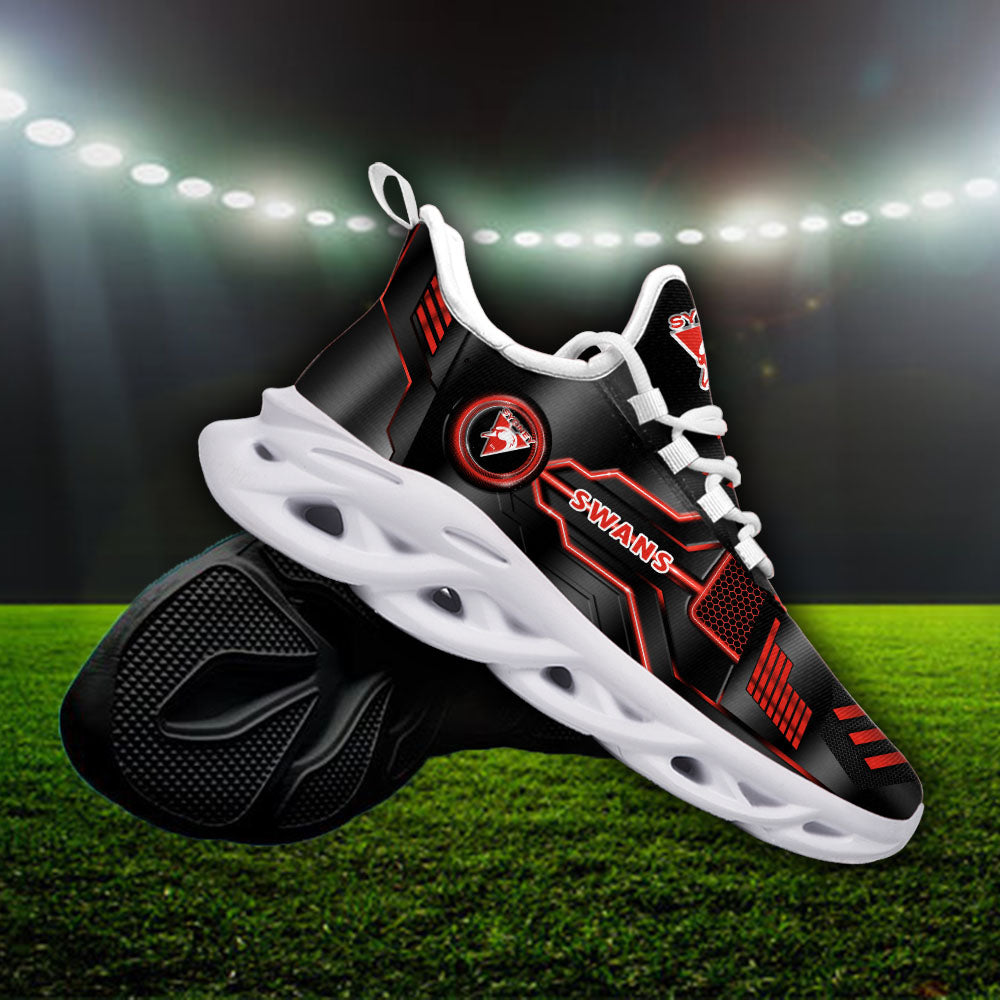 Ideafootwear Sydney Swans AFL Max Soul Shoes Sneakers For Men And Women
