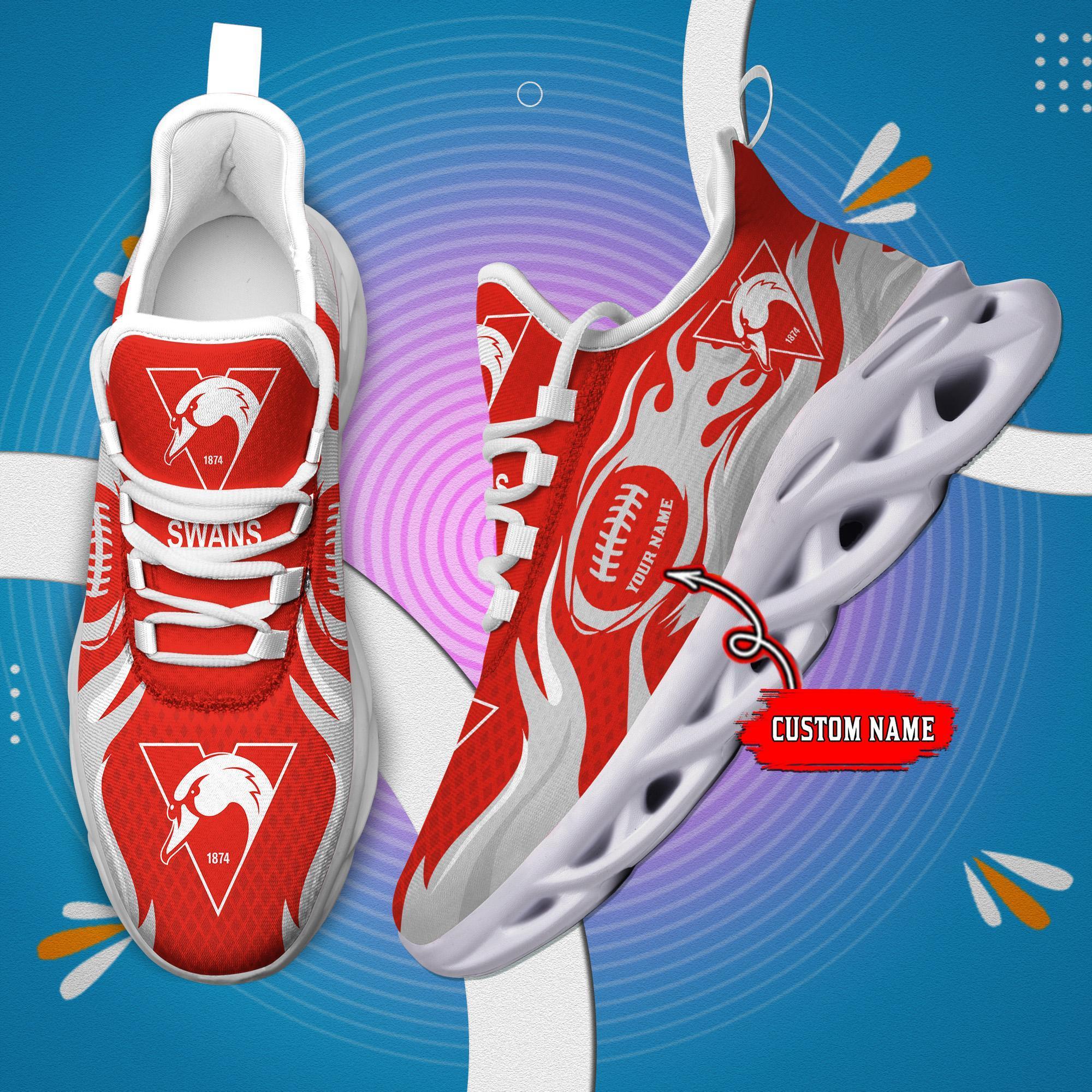 Ideafootwear Sydney Swans Max Soul Shoes Sneakers For Men And Women