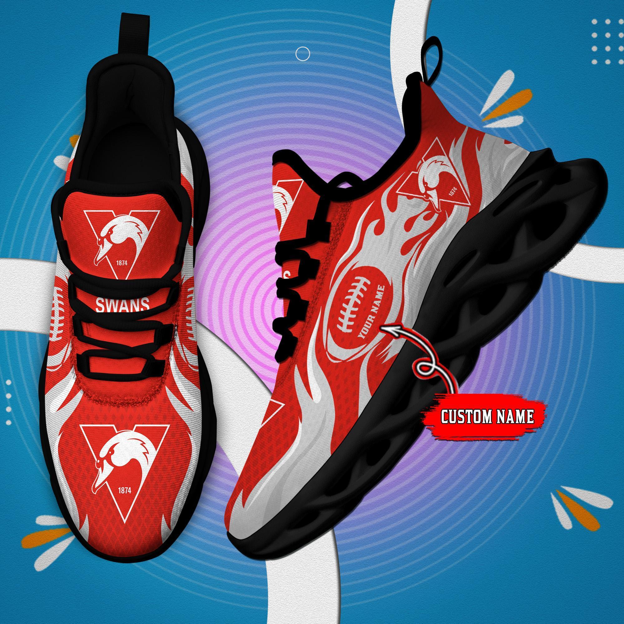 Ideafootwear Sydney Swans Max Soul Shoes Sneakers For Men And Women