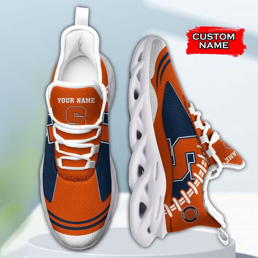 Ideafootwear Syracuse Orange NCAA Max Soul Shoes Sneakers For Men And Women