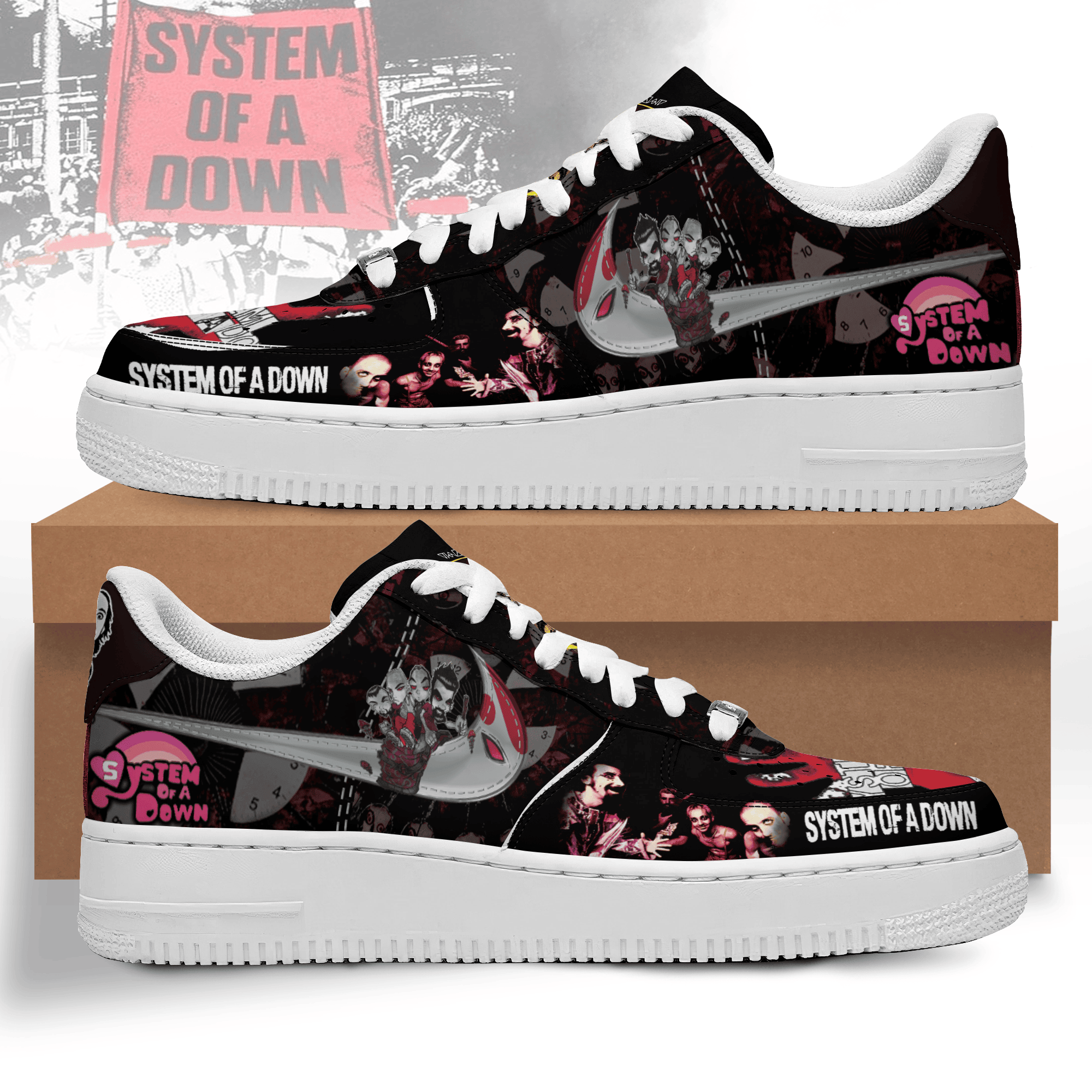 Ideafootwear System of a Down Air Low-Top Sneakers Shoes For Men And Women