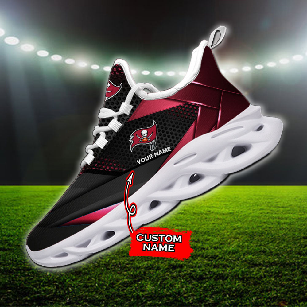 Ideafootwear Tampa Bay Buccaneers NFL Max Soul Shoes Sneakers For Men And Women