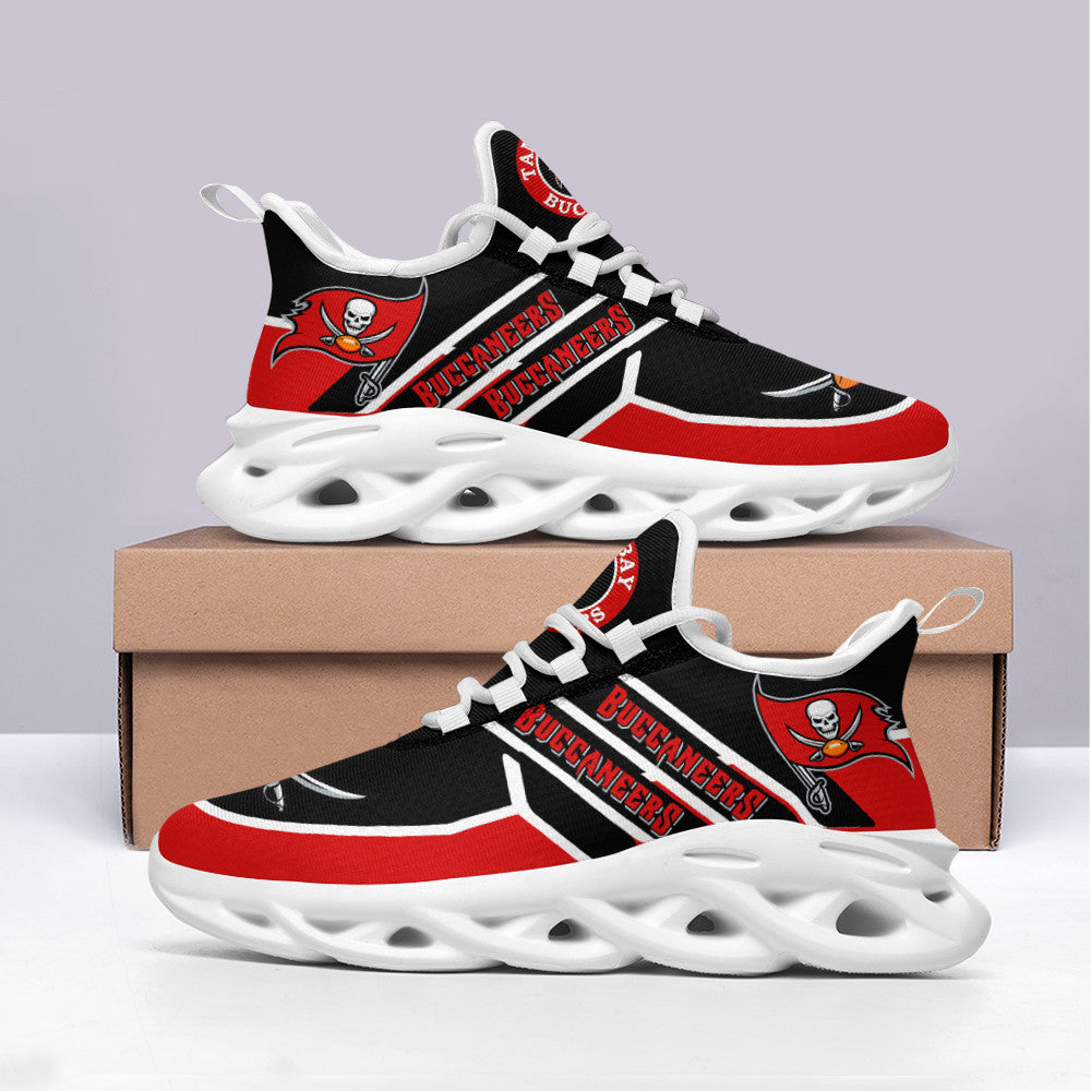 Ideafootwear Tampa Bay Buccaneers NFL Max Soul Shoes Sneakers For Men And Women
